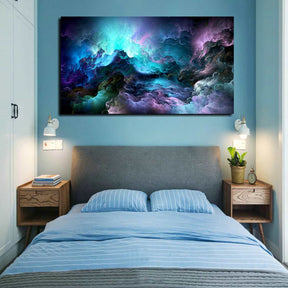 Glowing Clouds Canvas Art