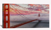 Golden Gate Bridge Morning Canvas Art