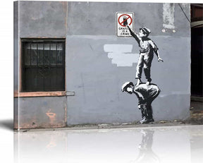 Graffiti Is A Crime Canvas Art