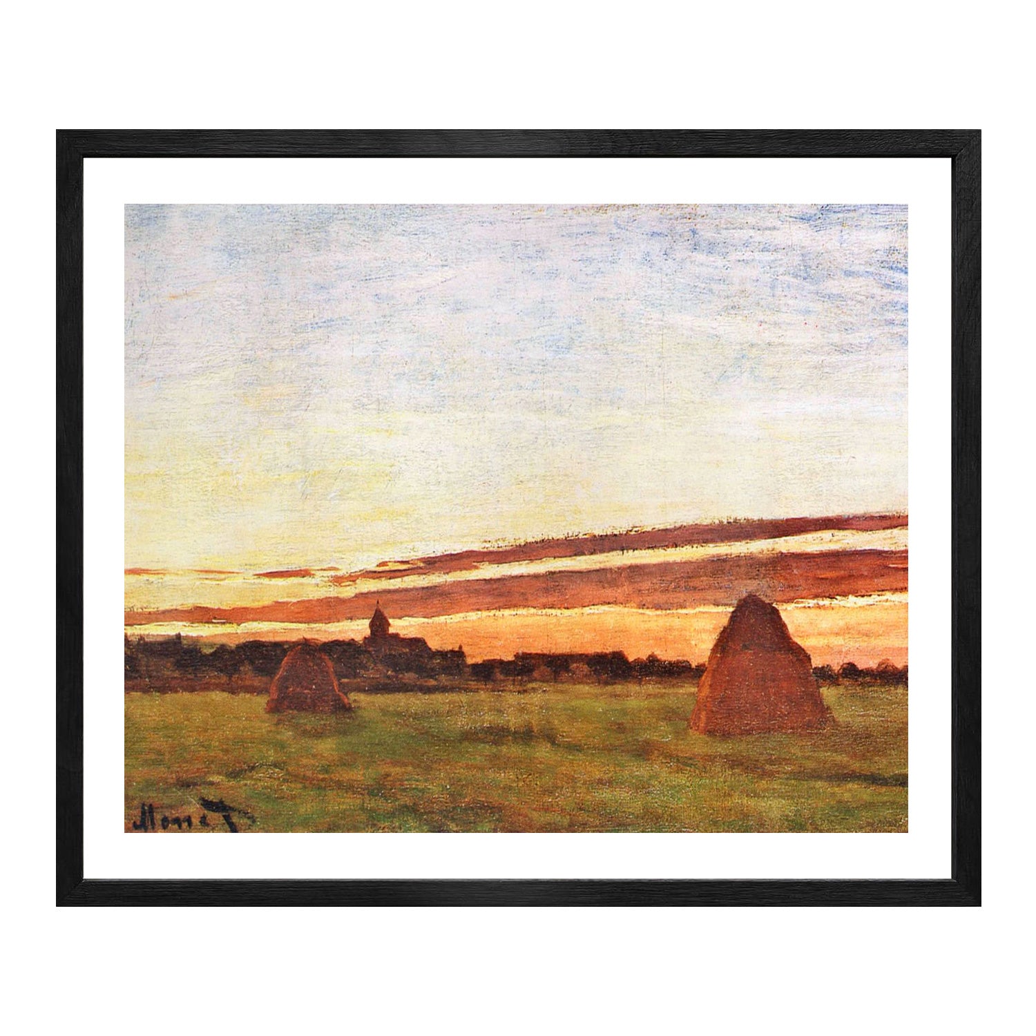 Monet Art Lane In Garden