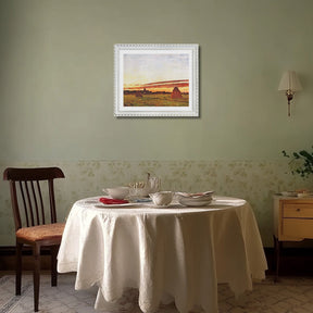 Claude Monet Wall Art Haystacks At Chailly Poster Framed