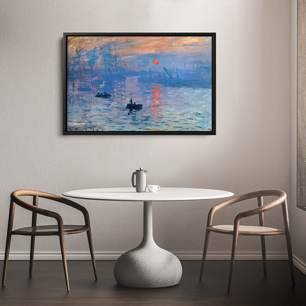Impression Of Sunrise Canvas Art