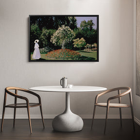 Jeanne Marguerite Lecadre In The Garden Canvas Art