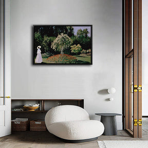 Jeanne Marguerite Lecadre In The Garden Canvas Art