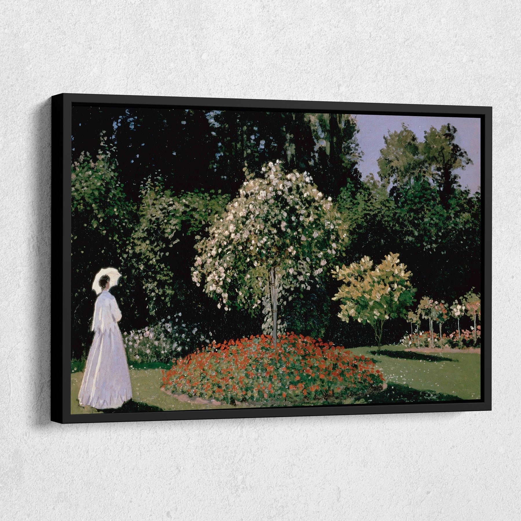 Jeanne Marguerite Lecadre In The Garden Canvas Art