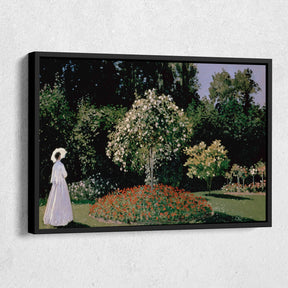 Jeanne Marguerite Lecadre In The Garden Canvas Art