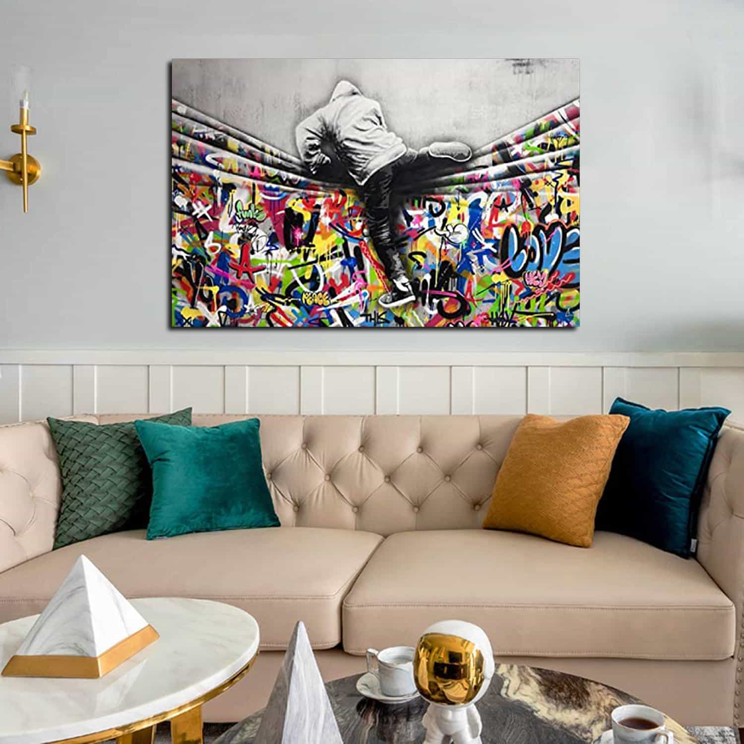 Jump Over Canvas Art