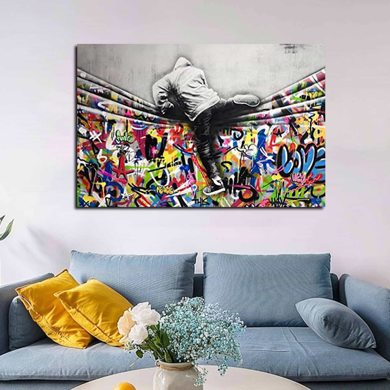 Jump Over Canvas Art