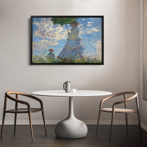 Lady With Boy Canvas Art