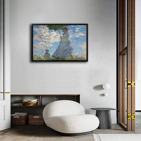 Lady With Boy Canvas Art