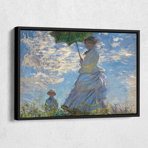 Lady With Boy Canvas Art