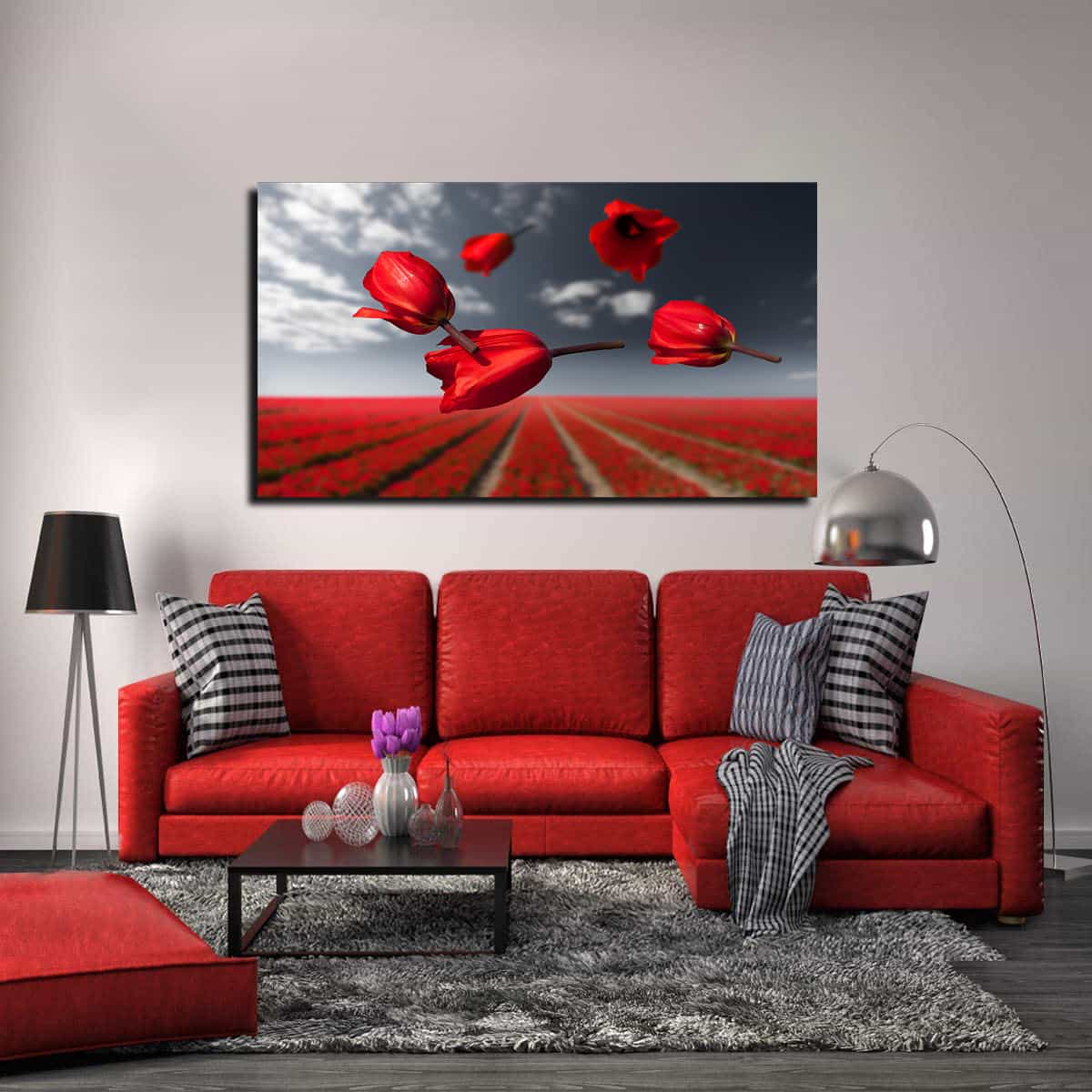 Lalibela Gravity Flowers Canvas Art