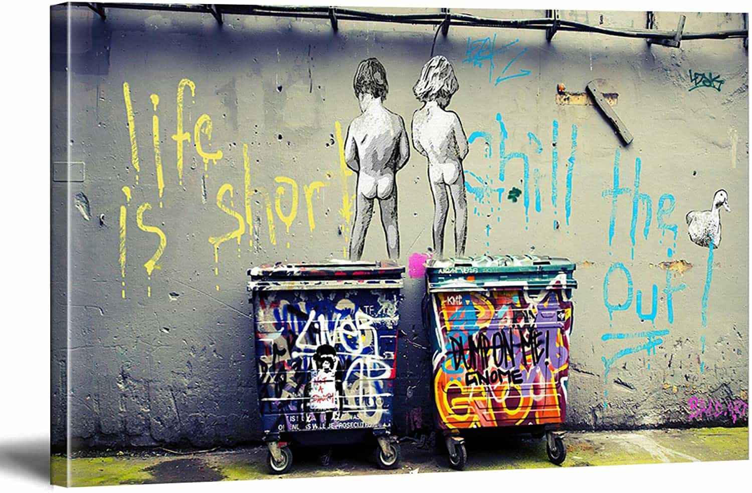 Life Is Short Canvas Art