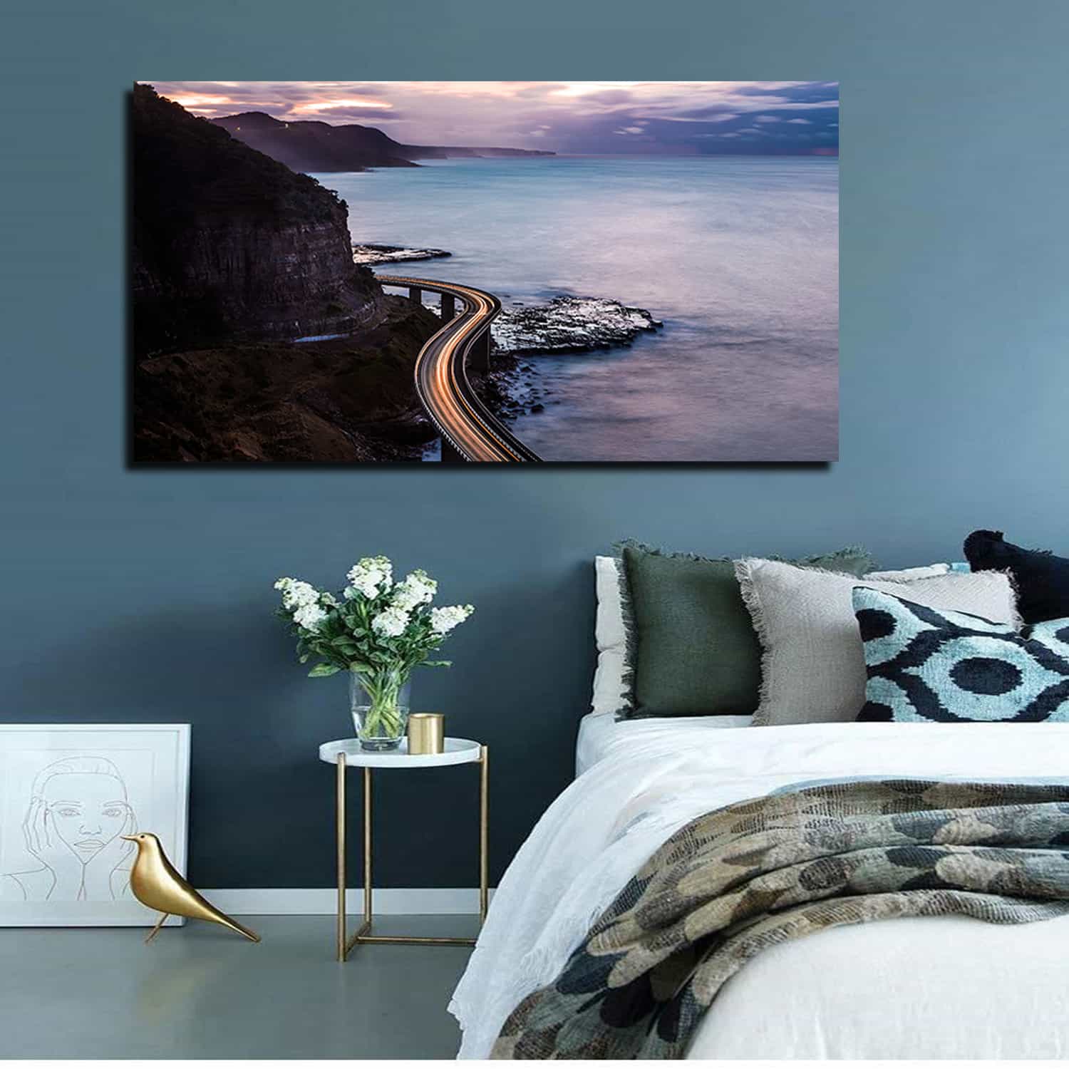 Light Trails Canvas Art