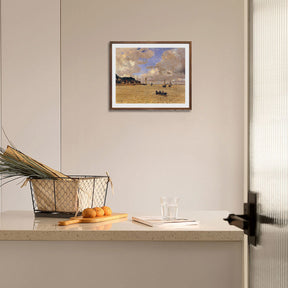 Claude Monet Wall Art Lighthouse At The Hospice Poster Framed