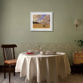 Claude Monet Wall Art Lighthouse At The Hospice Poster Framed