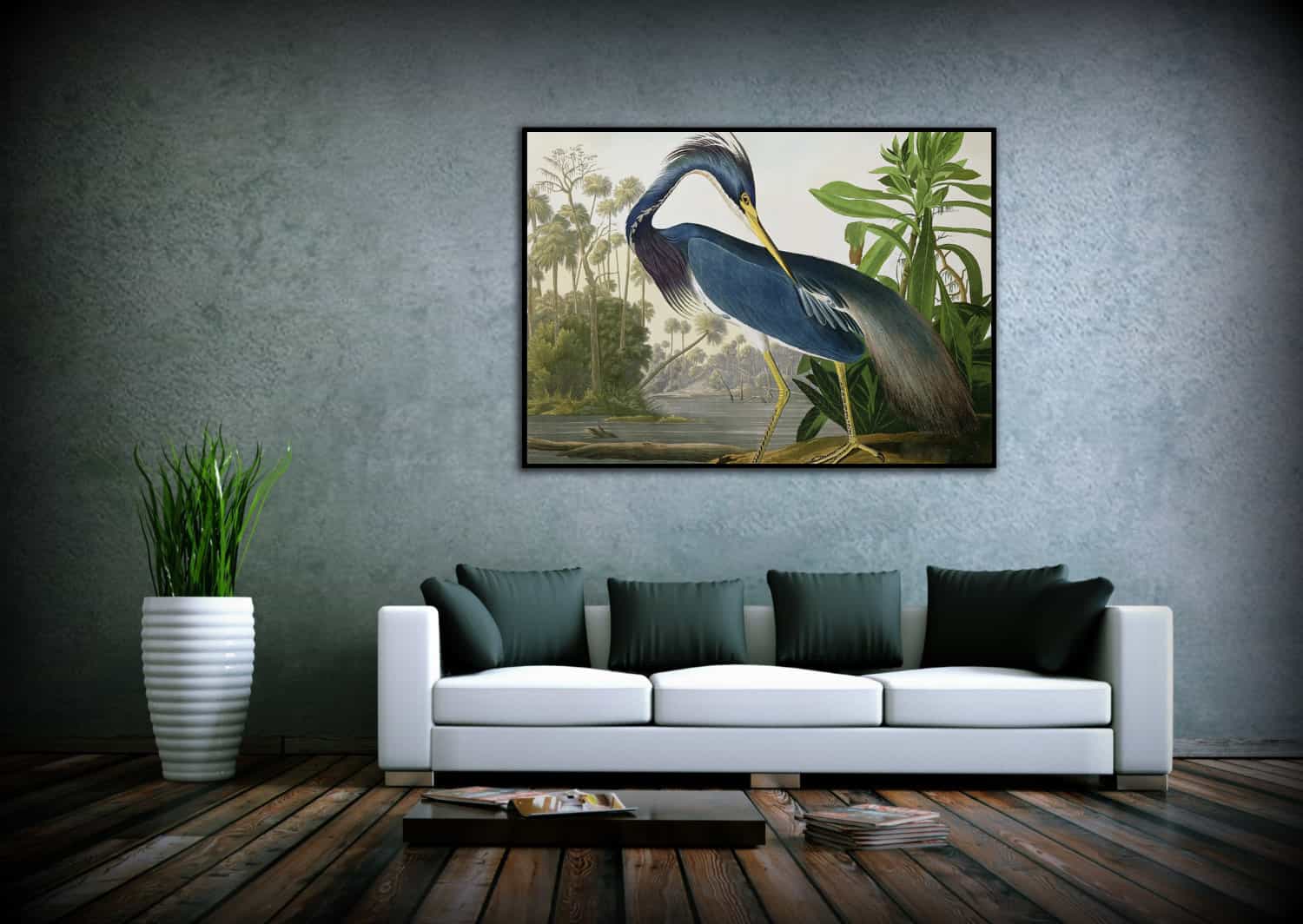 Louisiana Heron Canvas Art