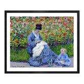 Monet Art Lane In Garden