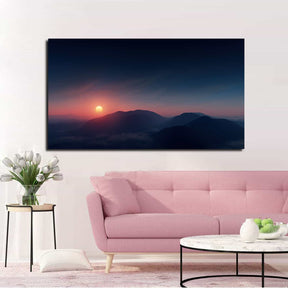 Morning Sunrise Canvas Art
