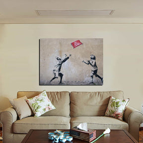 No Ball Games Canvas Art