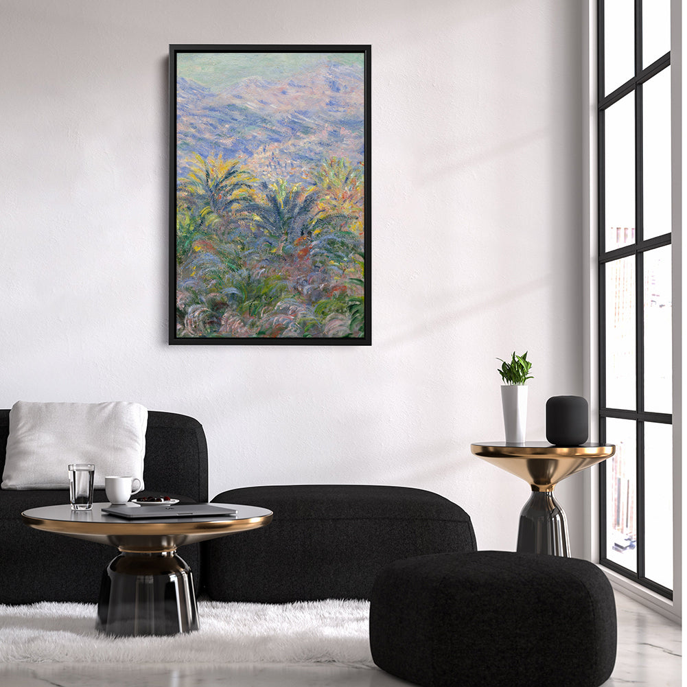 Palm Trees At Bordighera Canvas Art