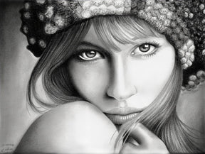 Pencil Portrait Drawing