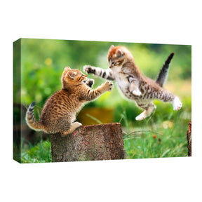 Pet Portrait Print Custom Photo To Canvas Print