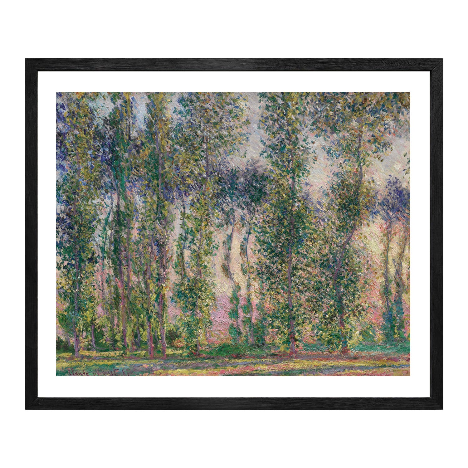 Monet Art Lane In Garden