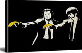 Pulp Fiction banana Canvas Art