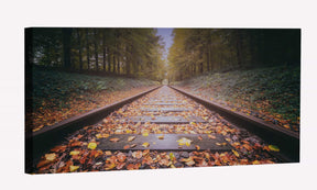 Railway Track Canvas Art