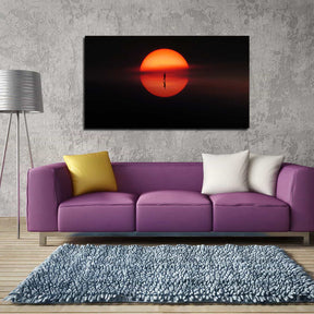 Reflection Of Solitude Canvas Art