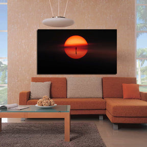 Reflection Of Solitude Canvas Art