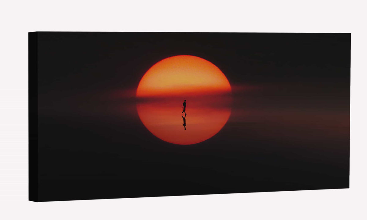 Reflection Of Solitude Canvas Art