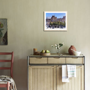 Claude Monet Wall Art Saint Germain Auxerrois Poster Framed