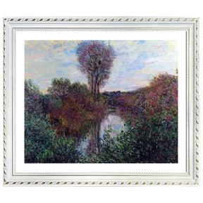 Claude Monet Wall Art Small Branch Of The Seine Poster Framed