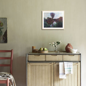 Claude Monet Wall Art Small Branch Of The Seine Poster Framed