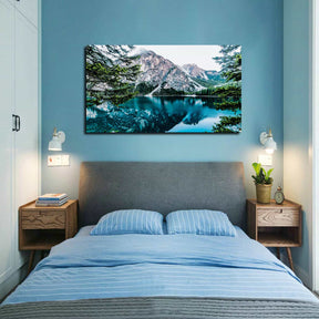 Snow Mountain Canvas Art