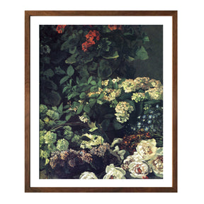 Claude Monet Wall Art Spring Flowers Poster Framed