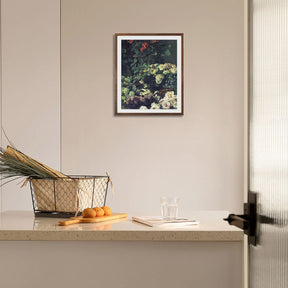 Claude Monet Wall Art Spring Flowers Poster Framed