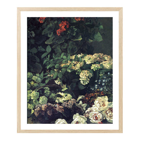 Claude Monet Wall Art Spring Flowers Poster Framed