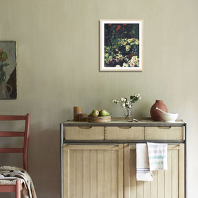 Claude Monet Wall Art Spring Flowers Poster Framed