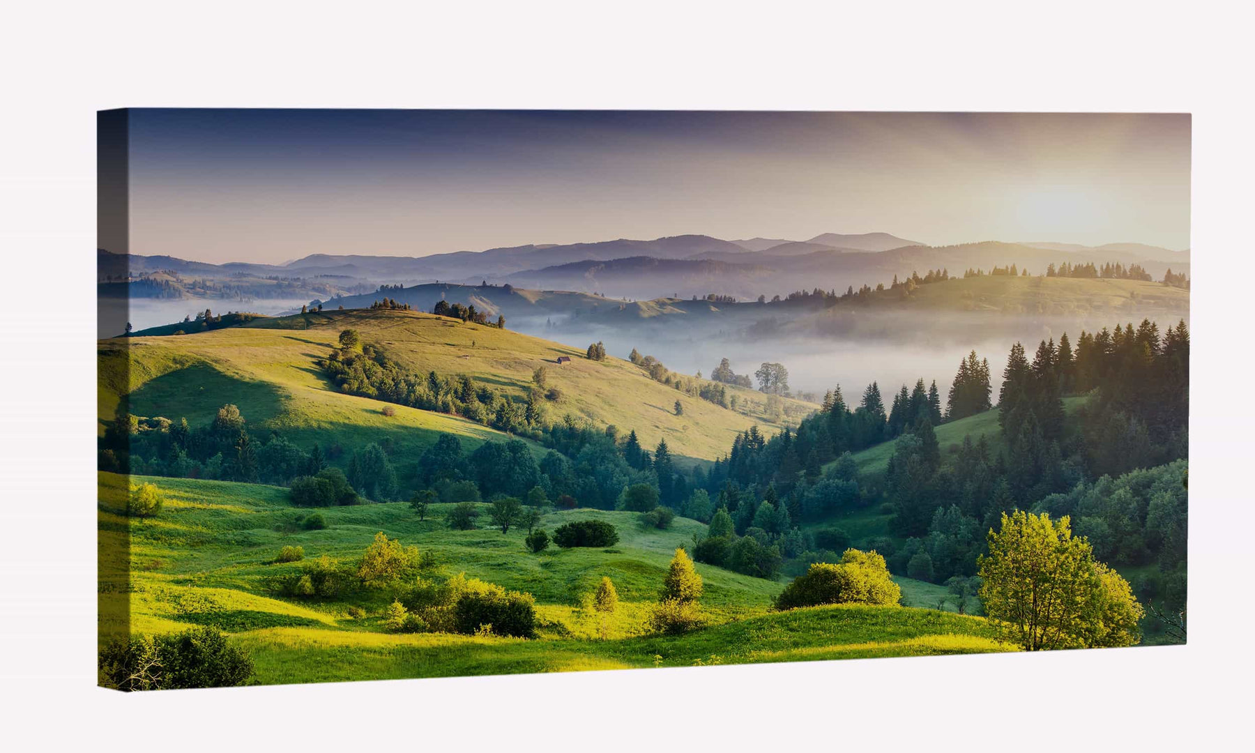 Terrace Green Canvas Art