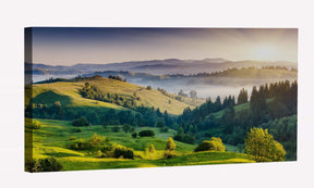 Terrace Green Canvas Art