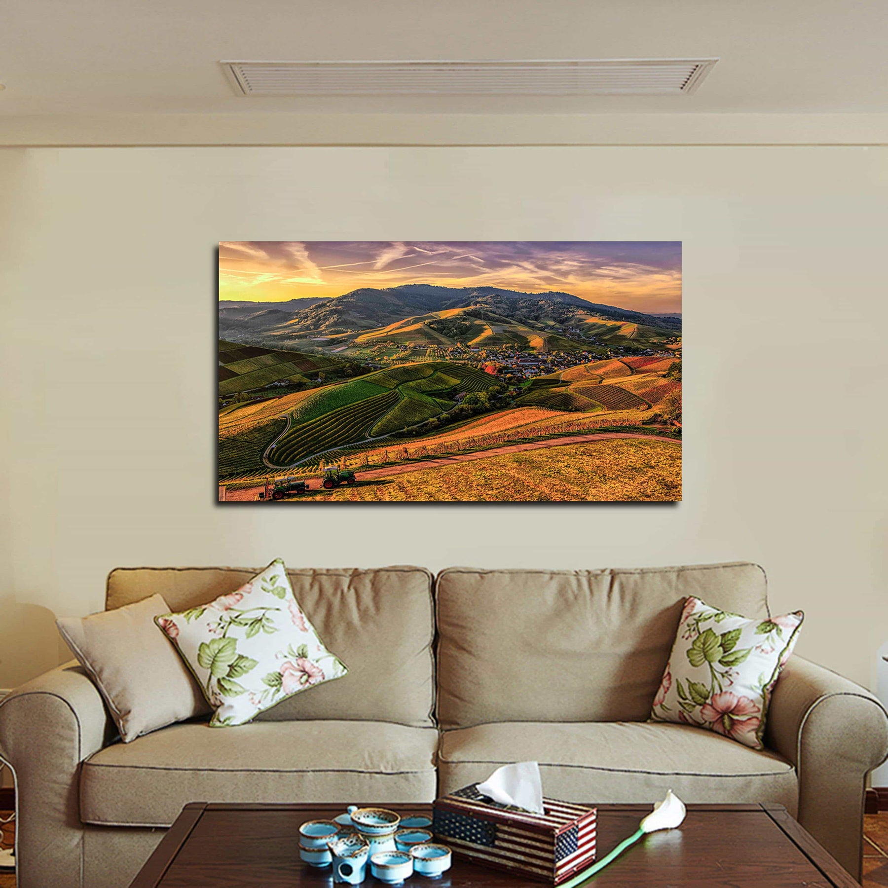 Terrace Canvas Art