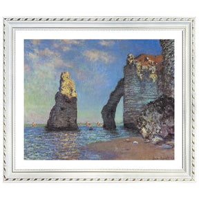 Claude Monet Wall Art The Cliffs At Etretat Poster Framed