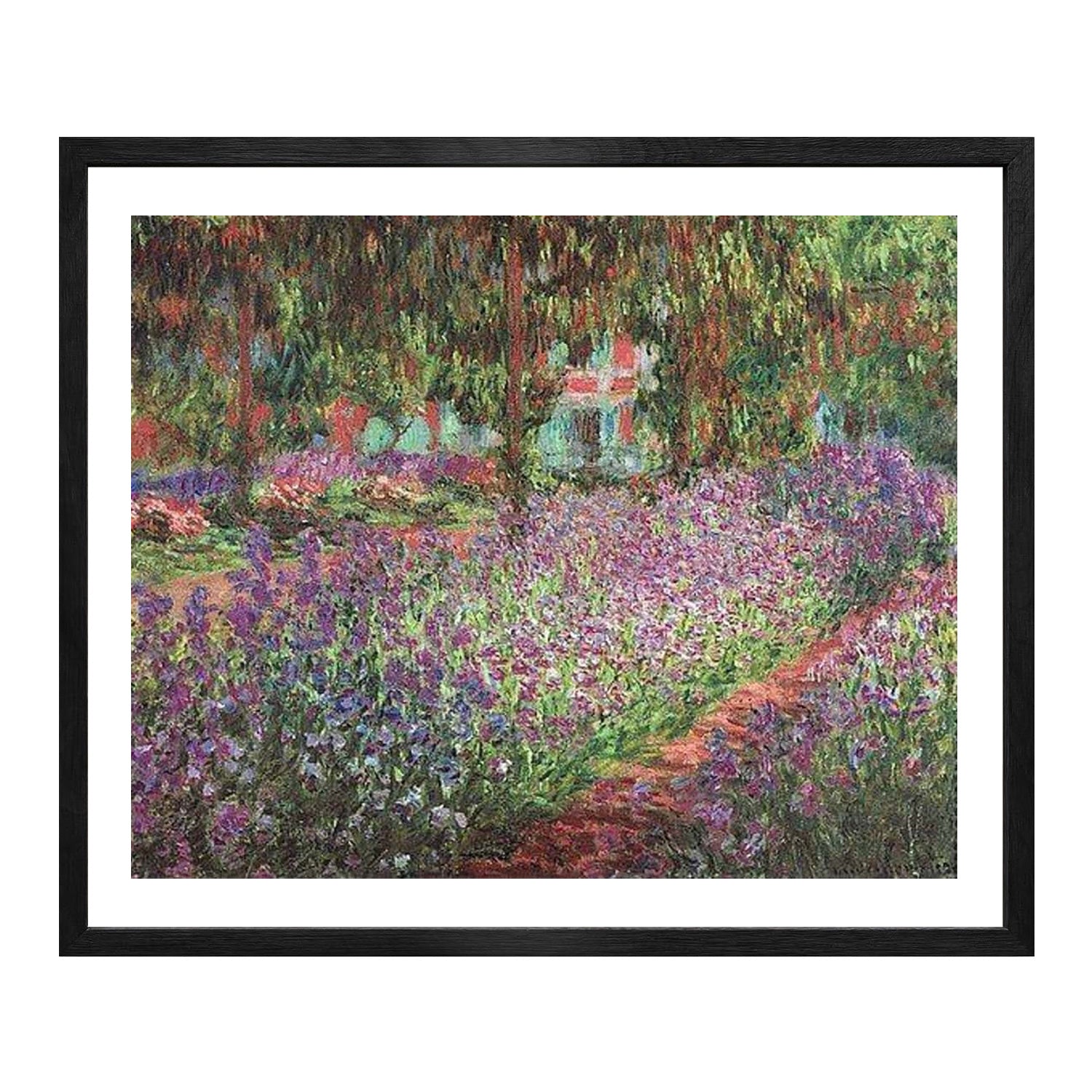 Monet Art Lane In Garden