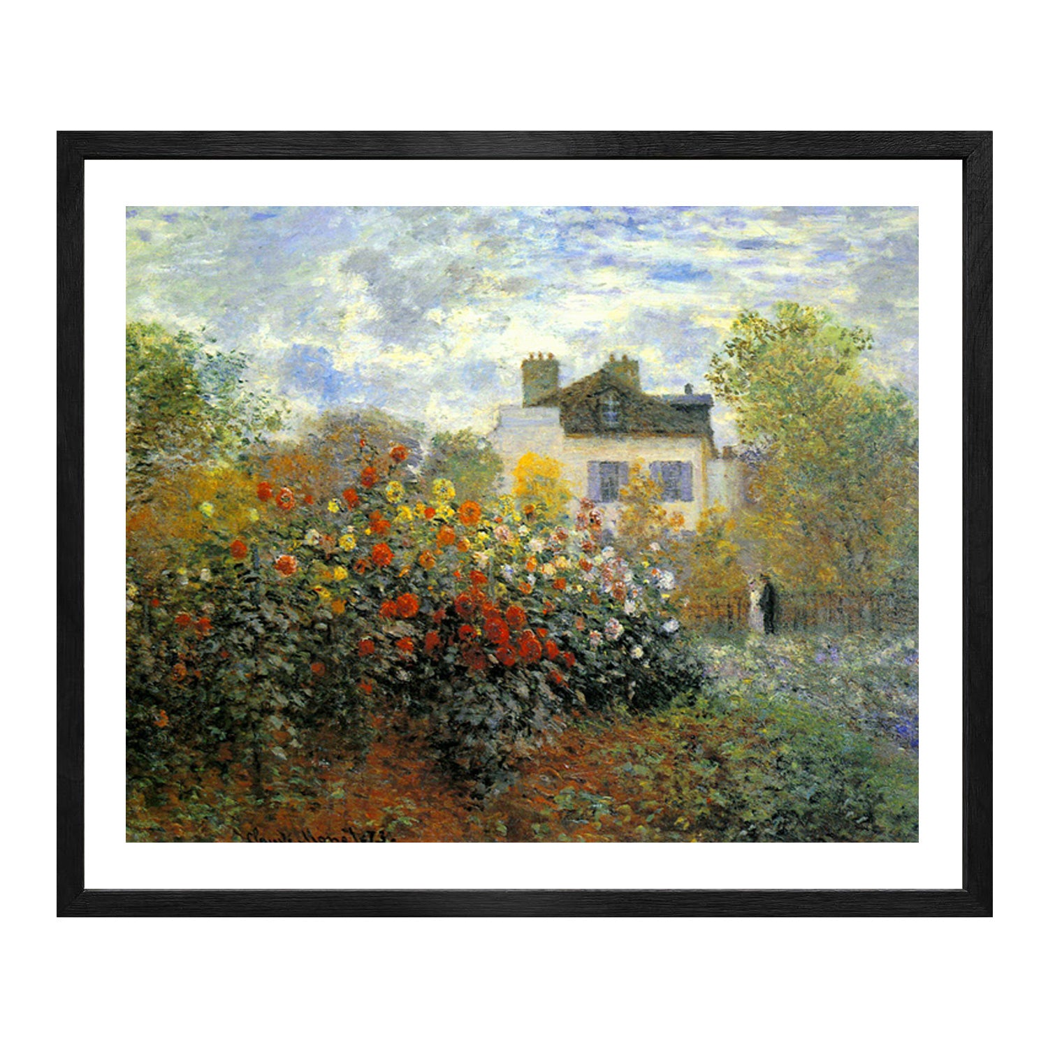 Monet Art Lane In Garden