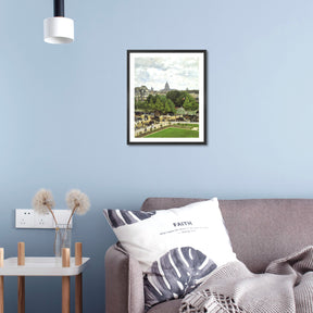 Claude Monet Wall Art The Garden Of The Princess Poster Framed