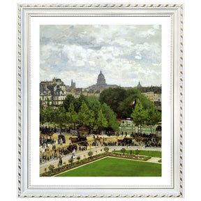 Claude Monet Wall Art The Garden Of The Princess Poster Framed