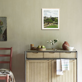 Claude Monet Wall Art The Garden Of The Princess Poster Framed